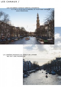 les canaux d'amsterdam