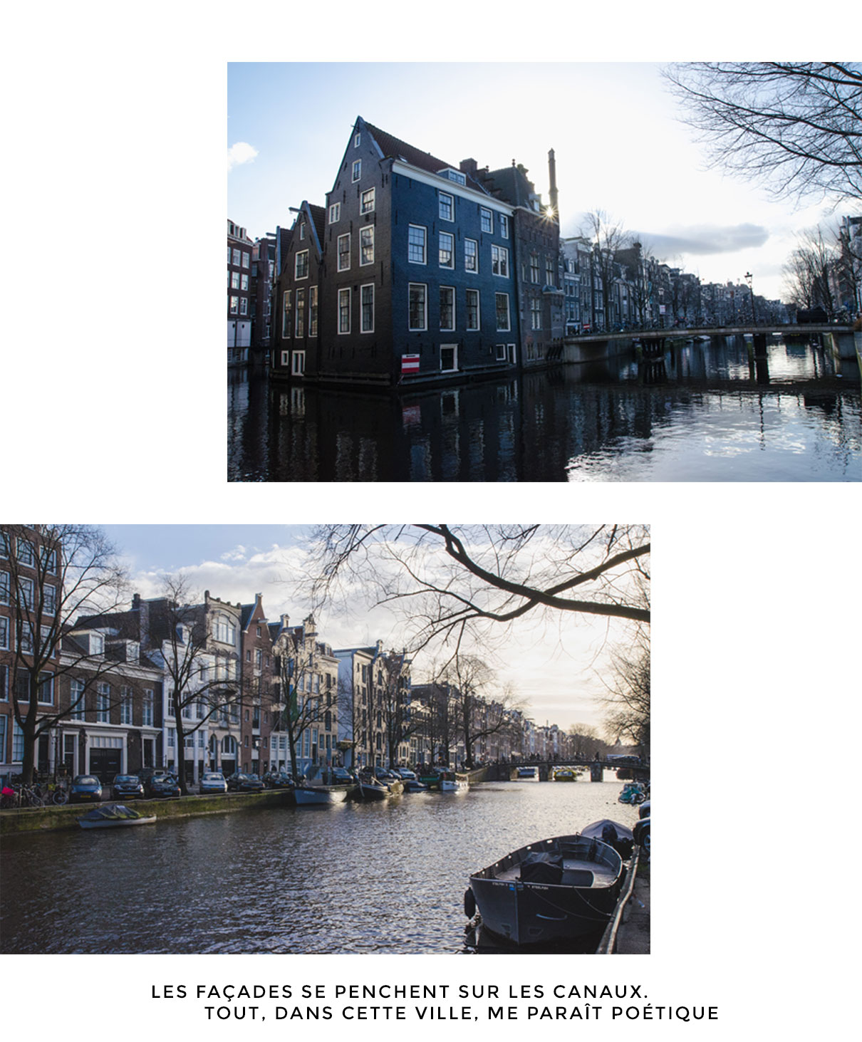 canaux d'amsterdam