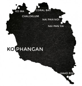 ko phangan carte ile