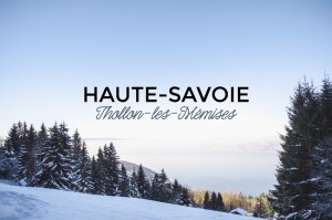 Raquette thollon haute savoie