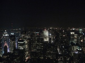 New York by night