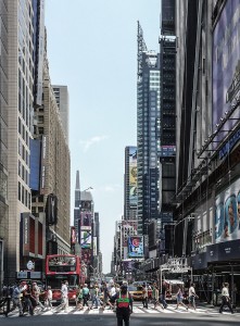 Les rues de Manhattan